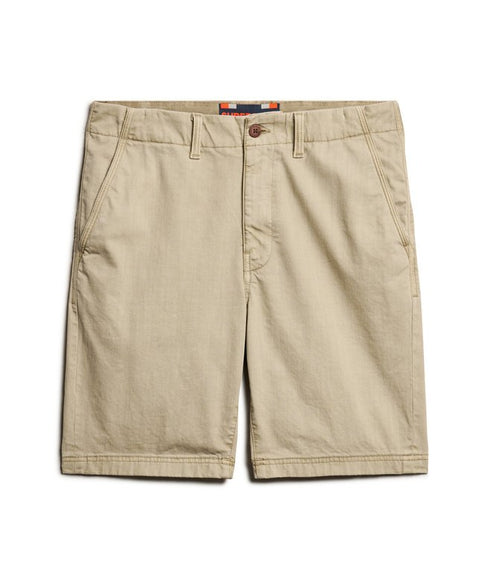Superdry Vintage Officer Chino Short Tan